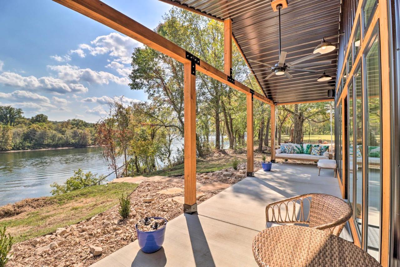 Modern Norfork House With Patio On White River! 外观 照片